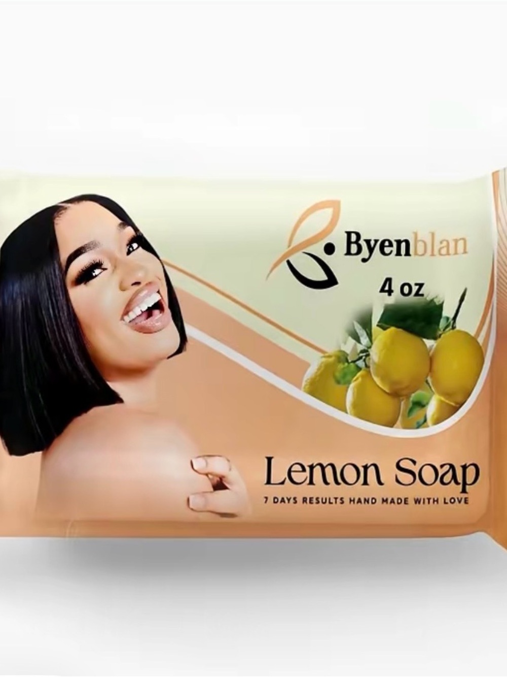 Lemon Soap - Cream/Yellow Bar (7 oz)